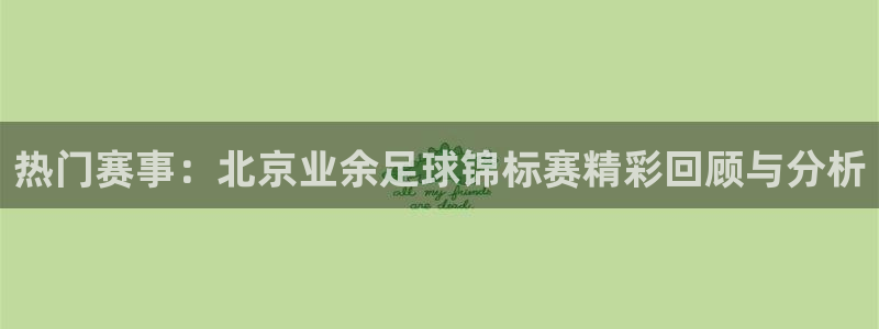 热门赛事：北京业余足球锦标赛精彩回顾与分析