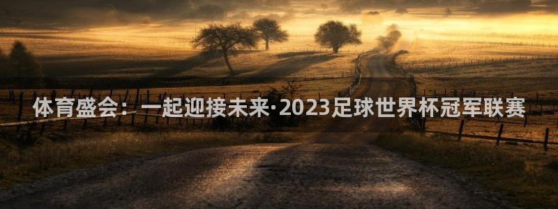 体育盛会：一起迎接未来·2023足球世界杯冠军联赛