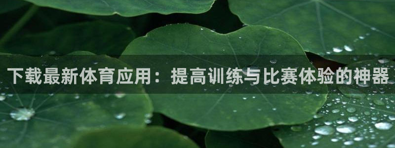 下载最新体育应用：提高训练与比赛体验的神器